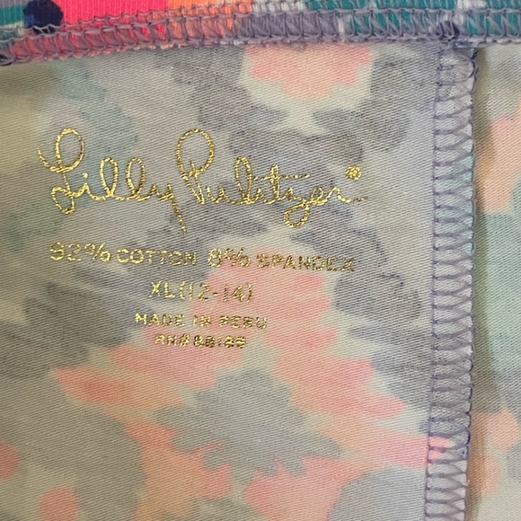 NWT! Lilly Girls Maia Leggings Size XL (12-14). “Solar Opposite Reduced” Pattern - Picture 7 of 10